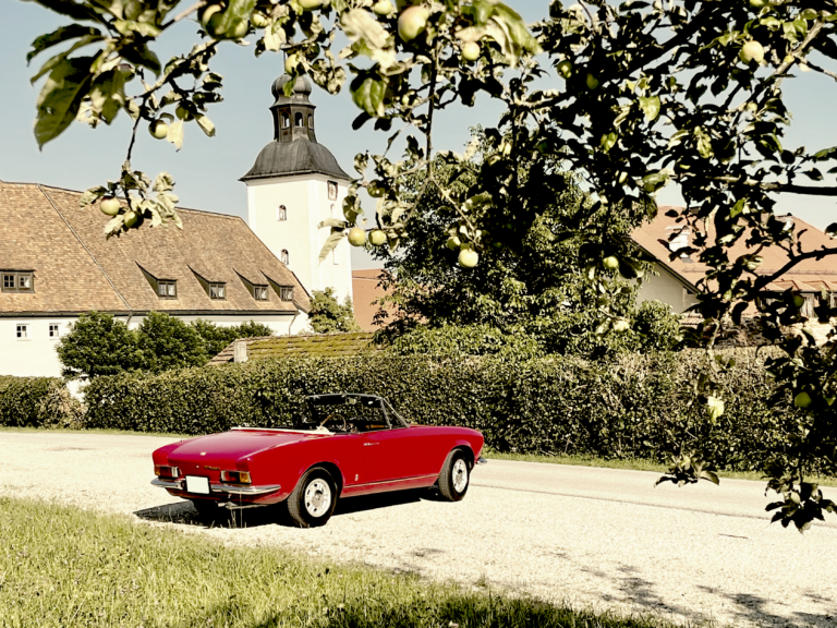 Fiat 124 Sport Spider Cabriolet Swiss Classic Drives